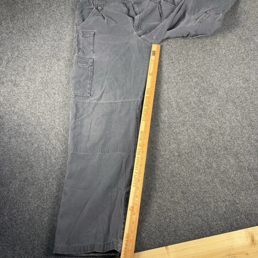 Cabela's Outdoor Gear Men's Pants 35 Reg 100% Cotton Gray Hiking Work 900037 Y2K